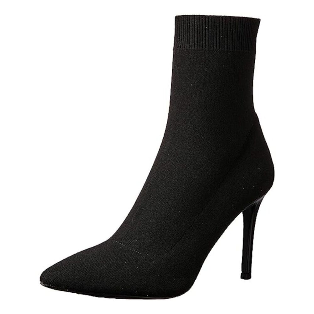 CHARLES BY CHARLES DAVID Womens Black Venus Toe Stiletto Heeled Boots 8 M
